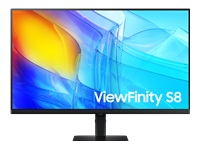 SAMSUNG ViewFinity S32D804E 32inch 16:9 3840x2160 VA 5ms 350nits 60Hz HDR10 sRGB HAS/Swivel/Pivot/Tilt HDMI/DP USB3 Hub VESA