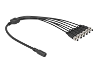 Bild von DELOCK DC Verteilerkabel 5,5x2,1mm 1xBuchse zu 6xStecker verschraubbar