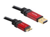 Bild von DELOCK Kabel USB 3.0 rot A > micro-B 1.0m