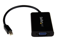 Bild von STARTECH.COM Mini DisplayPort auf VGA Adapter mit Audio - mDP zu VGA Konverter - 1920x1200