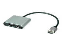 Bild von VALUE HDMI 2.0 tragbar Video Splitter 2x