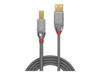 Bild von LINDY 0,5m USB 2.0 Typ A an B Kabel Cromo Line 480 Mbit/s