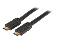 Bild von EFB HighSpeed HDMI Kabel mit Ethernet 4K60Hz A-A St-St 20m schwarz