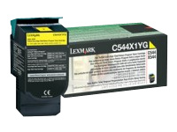 Bild von LEXMARK C544, X544 Toner gelb Extra hohe Kapazität 4.000 Seiten 1er-Pack Rückgabe