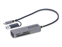 Bild von STARTECH.COM USB 3.0multikartenleser SD/microSD/CF USB-C Kartenleser mit USB-A Adapter Externer Kartenlesegerät