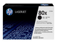 Bild von HP 80X Original Toner schwarz hohe Kapazität 6.900 Seiten 1er-Pack