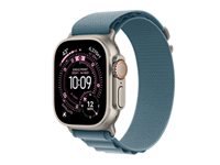 APPLE WATCH ULTRA 3�GPS + CELLULAR�49MM�NATURAL TITANIUM CASE WITH LIGHT BLUE ALPINE LOOP - MEDIUM