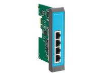 INSYS icom MRcard ES Switch plug-in card 4xEthernet 10/100BT