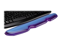 Bild von SECOMP Handauflage fuer Tastatur Silikon transparent blau