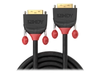 Bild von LINDY 2m DVI-D Single Link Kabel Black Line