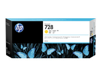 HP 728 Original Ink Cartridge yellow 300ml