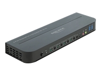 Bild von DELOCK DisplayPort 1.4 KVM Switch 8K 30Hz mit USB 3.0 und Audio