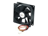 Bild von STARTECH.COM 80x25mm Ball Bearing Quiet Computer Case Fan w/ TX3 Connector