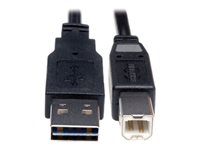 Bild von EATON TRIPPLITE Universal Reversible USB 2.0 Cable Reversible A to B M/M 1ft. 0,31m