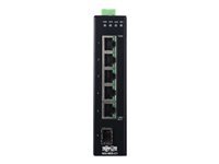 Bild von EATON TRIPPLITE 5-Port Managed Industrial Gigabit Ethernet Switch - 10/100/1000mbps -40 to 75 C DIN Mount