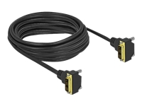 Bild von DELOCK DVI Kabel 18+1 Stecker gewinkelt zu 18+1 Stecker gewinkelt 5m
