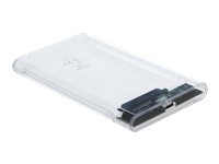 Bild von DELOCK Externes Gehäuse für 6,35cm 2,5Zoll SATA HDD/SSD mit SuperSpeed USB 10 Gbps USB 3.1 Gen 2