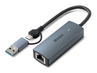 LINDY USB 3.2, Gen 1, to 5G Ethernet Converter