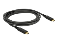 Bild von DELOCK USB 3.1 Gen 1 5 Gbps Kabel Type-C zu Type-C 2 m 3 A E-Marker