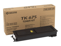 Bild von KYOCERA TK-675 Toner schwarz Standardkapazität 20.000 Seiten A4 mit 5% Tonerdeckung