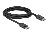 Bild von DELOCK DisplayPort 2.0 Kabel 10K 60Hz 54Gbps Kunststoffgehäuse 3m