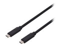 Bild von ASSMANN USB Type-C Anschlusskabel Type-C - C St/St 1.0m full featured Gen2 5A 10GB 3.1 Version CE sw