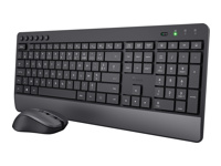 TRUST Pack clavier & souris sans fil TREZO (FR)