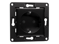 SHELLY Wall Socket EU Black Wall Display Stand Socket