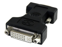 Bild von STARTECH.COM DVI auf VGA Monitor Adapter - DVI-I (Buchse) (29 pin) - VGA (Stecker) (15 pin) - Monitor Konverter - Stecker schwar