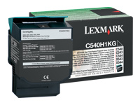 Bild von LEXMARK C540, C543, C544, X543, X544 Toner schwarz hohe Kapazität 2.500 Seiten 1er-Pack Rückgabe