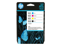 Bild von HP 950 Black 951 CMY Original Ink Cartridge 4-Pack