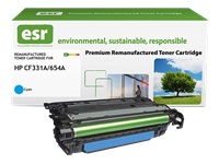 ESR Toner cartridge compatible with HP CF331A cyan remanufactured 15.000 pages