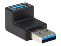 Bild von EATON TRIPPLITE USB 3.0 SuperSpeed Adapter - USB-A to USB-A M/F Down Angle Black