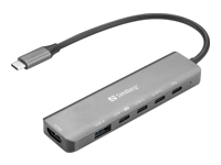 Bild von SANDBERG USB-C 6-in-1mediaDock