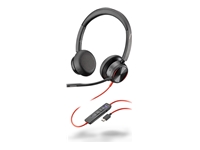 Bild von HP Poly Blackwire 8225 Stereo Microsoft Teams Certified USB-C Headset +USB-C/A Adapter