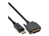 Bild von INLINE DisplayPort zu DVI Konverter Kabel schwarz 3m