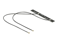 Bild von DELOCK Antenne Doppel WLAN MHF IV Stecker 802.11 ac/a/h/b/g/n 5 dBi  2x150 mm PCB intern