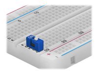 Bild von DELOCK DIP-Schiebeschalter 1-stellig 2,54 mm Rastermass THT vertikal blau 2 Stück