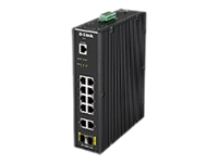 Bild von D-LINK DIS-200G-12S Industrial Smart Managed Switch 10x 10/100/1000Base-T Ports 2x SFP Ports