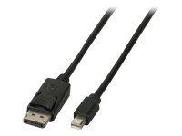 Bild von EFB Mini DisplayPort – DisplayPort Kabel Stecker-Stecker 1m schwarz