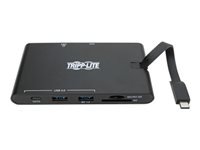 Bild von EATON TRIPPLITE USB-C Dock 4K HDMI VGA USB 3.2 Gen 1 USB-A/C Hub GbEemory Card 100W PD Charging