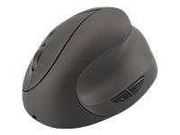 Bild von DIGITUS DA-20155 Kabellose ergonomische optische Maus 6D Tasten 2.4GHz aufladbarer Akku Farbe: schwarz