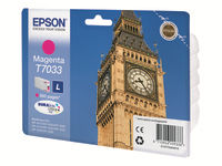 Bild von EPSON T7033 Tinte magenta Standardkapazität 9.6ml 800 Seiten 1-pack blister ohne Alarm