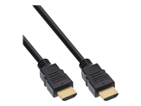 Bild von INLINE BULK 16er HDMI Kabel HDMI-High Speed mit Ethernet Stecker Stecker schwarz 7,5m