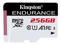 Bild von KINGSTON 256GB microSDXC Endurance 95R/45W C10 A1 UHS-I Card Only