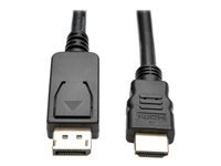 Bild von EATON TRIPPLITE DisplayPort 1.2 to HDMI Adapter Cable DP with Latches to HDMI M/M 4K 3ft. 0,9m