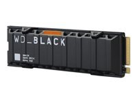 Bild von WD Black 2TB SN850 NVMe SSD Supremely Fast PCIe Gen4 x4 M.2 mit Kühlkörper internal single-packed