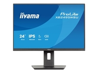 Bild von IIYAMA XB2495WSU-B1 61,21cm 24,1Zoll IPS-panel 1920x1200 350cd/m HDMI DisplayPort 4ms Speakers USB 3x 3.2+1xC 15cm Height adj. Stand