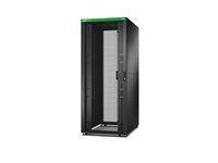 APC Easy Rack 42Ux800x1100 Roof/Side panel/castors/feet No Bottom 4 Brackets black