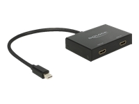 Bild von DELOCK Splitter mini Displayport 1.2 in > 2 x HDMI out